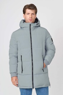 Зимняя куртка мужская Baon B5423513 серая XXL