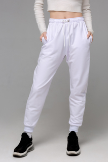 Спортивные брюки женские Магазин Толстовок W-975-XXX-90-20-XX-W белые 44 RU