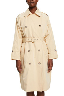 Тренч женский Esprit Collection 023EO1G317 бежевый 2XL