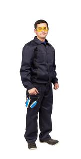 Костюм рабочий мужской летний Союз, темно-синий, 44-46/182-188 Енисей