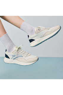 Спортивные кроссовки женские Anta Lifestyle Heritage 80 бежевые 8.5 US