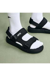 Сандалии мужские Anta Lifestyle Basic Sandals черные 6.5 US