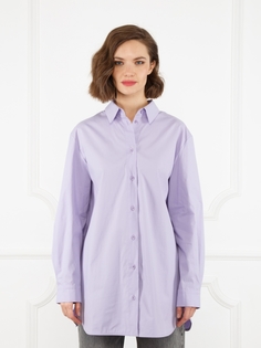 Рубашка женская ELEGANZZA 01-00043637 фиолетовая 46
