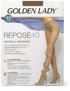 Колготки женские Golden Lady коричневые 2