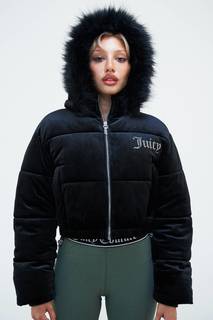 Куртка женская Juicy Couture JCBIJ223806 черная 42 RU