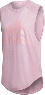 Футболка женская Adidas, DT9366, розовый, XL