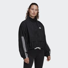 Толстовка женская Adidas, на молнии, FS2430, Black, S