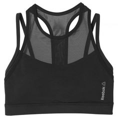 Топ Reebok для женщин, B45259, Black, размер XS