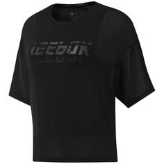 Футболка Reebok женская, DU4851, Black, M