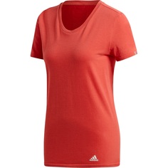 Футболка женская Adidas EK0338 красная XL