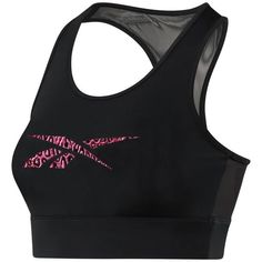 Топ спортивный Reebok для женщин, H56410, Black, размер M