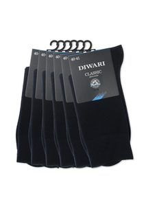 Комплект носков мужских DIWARI 5С-08СП синих 25, 6 пар