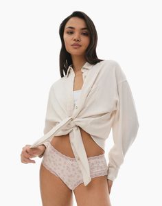 Комплект трусов женских Gloria Jeans GUW008509 розовых XS