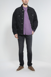 Рубашка мужская Esprit Casual 012EE2F307 фиолетовая 2XL