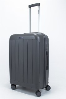 Чемодан унисекс Mironpan 50005 серый, 65x43x29 см