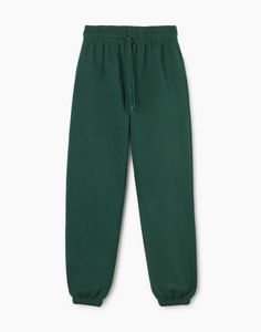 Спортивные брюки женские Gloria Jeans GAC020776 зеленые S/164 (40-42)