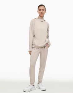 Спортивные брюки женские Gloria Jeans GRT000186 бежевые S/164 (40-42)