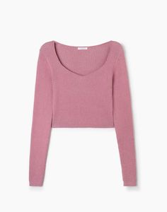 Пуловер женский Gloria Jeans GSW006426 розовый XS (38-40)