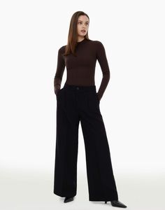 Брюки женские Gloria Jeans GPT009399 черные XXS/158 (36-38)