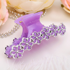 Заколка-краб женская 2794343 микс No Brand