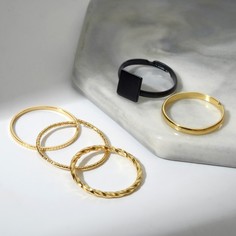 Кольцо из бижутерного сплава one size Queen fair 6687082, без вставки