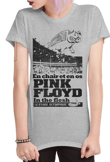 Футболка женская DreamShirts Studio Pink Floyd 633-pinkfloyd-1 серая 2XL