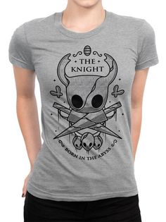 Футболка женская DreamShirts Studio Игра Hollow Knight HOL-41112g-1 серая 2XL