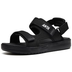 Сандалии мужские Anta BASIC SANDALS черные 45 EU