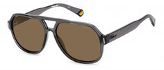 Солнцезащитные очки унисекс Polaroid PLD 6193/S коричневые