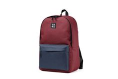 Рюкзак Hermann Vauck для мужчин, красный, чёрный, 28x14x42 см, SUT