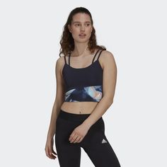 Топ женский спортивный Adidas, legink-orbvio, S, GS3930