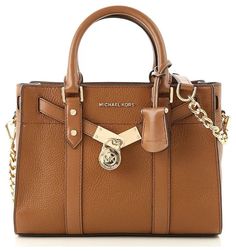 Сумка женская Michael Kors 30F9G0HS1L коричневый, 20x27x13 см