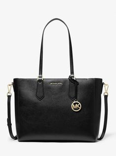 Сумка Michael Kors для женщин, шоппер, 30T1GKFT9L, черная-001