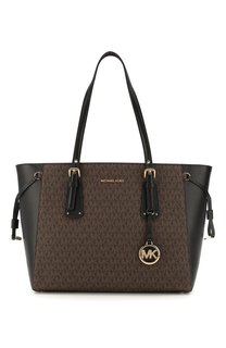 Сумка женская Michael Kors 30F8GV6T8B коричневый, 27x42x15 см