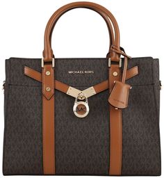 Сумка женская Michael Kors 30F9G0HS3B коричневый, 25x32x15 см