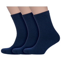 Комплект носков мужских Hobby Line 3-6363 синих one size