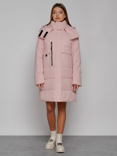 Пальто женское MTFORCE 52426 розовое XL