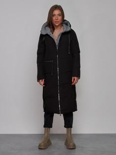 Пальто женское MTFORCE 13343 черное 4XL