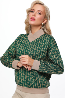 Пуловер женский DSTrend 0451 зеленый 52