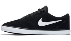 Кеды унисекс Nike Sb Check Solarsoft Skateboarding черные 37.5 EU