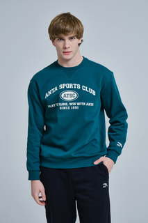 Свитшот мужской Anta Vintage sports A-KIND FLEECE TECH 852348705 зеленый 4XL