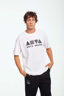 Футболка мужская Anta SKATE 852338128 белая M