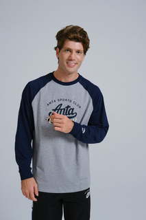 Лонгслив мужской Anta Vintage sports 852338402 серый 2XL