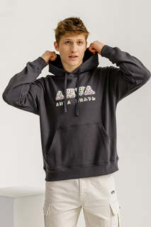 Худи мужское Anta Skate Culture 852318734 серое M