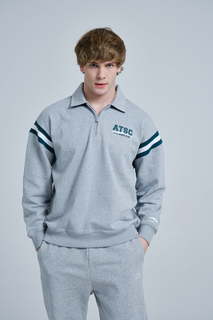 Свитшот мужской Anta Vintage sports A-WARM 852348724 серый 2XL