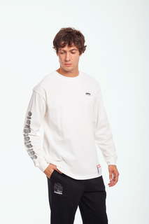 Лонгслив мужской Anta SKATE 852338408 белый XL