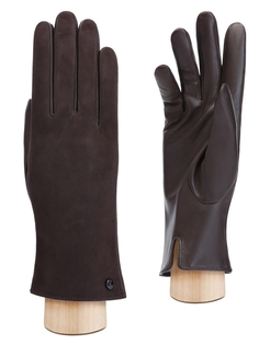 Перчатки женские Eleganzza IS9902 коричневые р 7.5