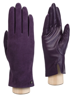 Перчатки женские Eleganzza IS9902 фиолетовые р 7