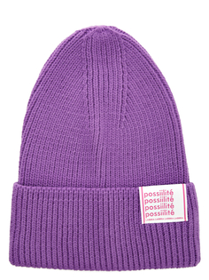 Шапка женская Labbra LB-BR55040 фиолетовая