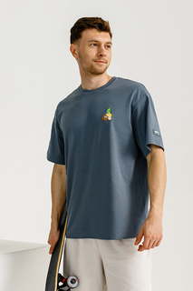 Футболка мужская Anta Skate Culture BOBOYEYE A-ANTISEPTIC 852328152 серая XL